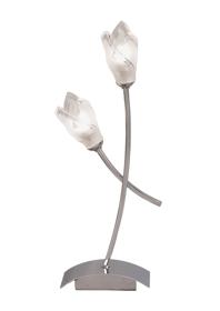 M0182  Pietra 44cm 2 Light Table Lamp